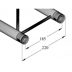 ALUTRUSS DECOLOCK DQ2-500 2-way Cross Beam